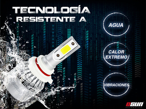 5 Pares Focos Led 2 Caras 40w C6 Luz Aux/principal 9006 Osun