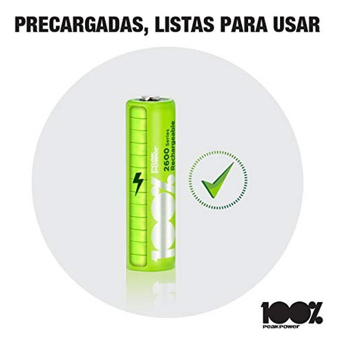 Paquete 8 Pilas Recargables Aaa Baterías Nimh 1000mah Pkcell