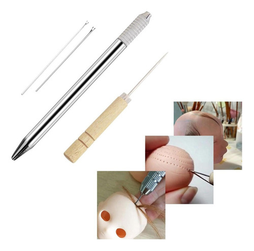 . Reparación De Enraizamiento Del Cabello Agujas Estilo D