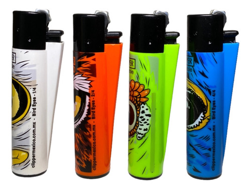 Encendedor Clipper Classic Recargable Colección Bird Eyes