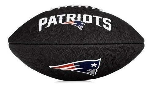 Bola De Futebol Americano Nfl New England Patriots Black