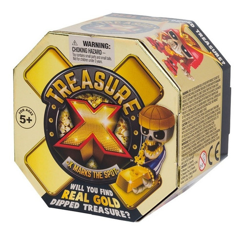 Treasure X Descubre El Tesoro + Figura + Tesoro + Mapa 