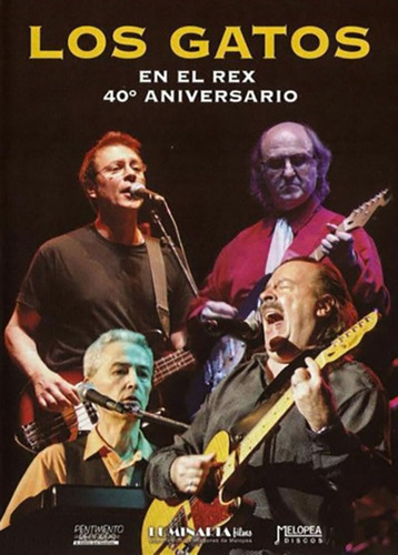 Imagen 5 de 5 de Pack 4 Dvds Litto Nebbia - Los Gatos