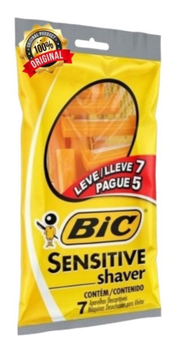 Aparelho De Barbear Bic® Sensitive Shaver 49 Unidades