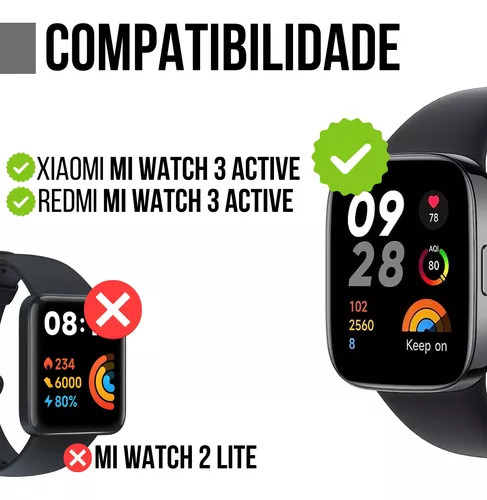 Relógio Smartwatch Xiaomi Redmi Watch 3 Active - Preto (M2235W1)