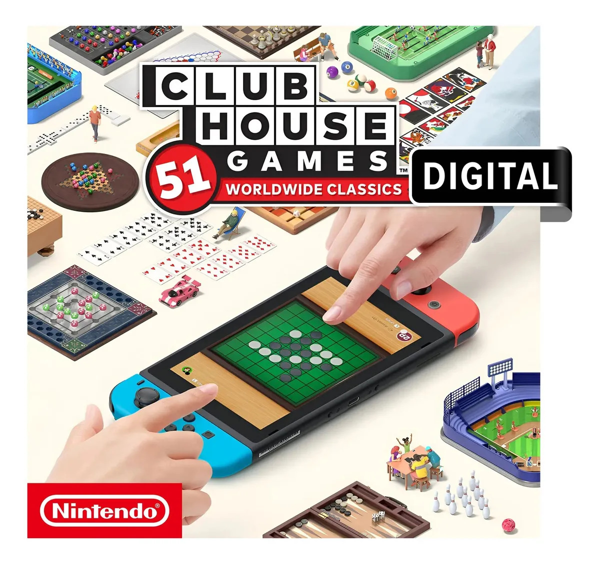 Clubhouse Games: 51 Worldwide Classics Nintendo Switch (Digital)