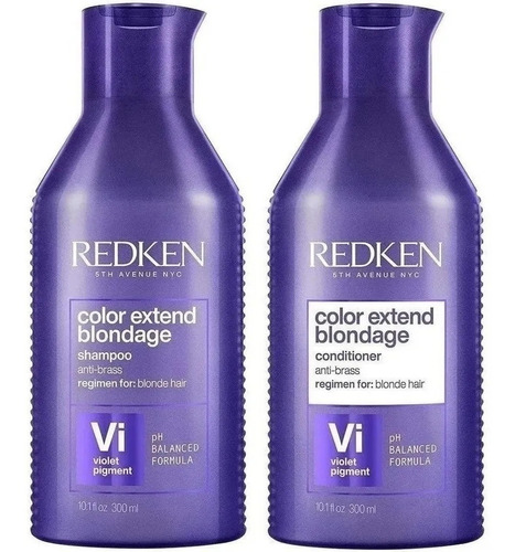 Shampoo + Acondicionador Redken Color Extend Blondage