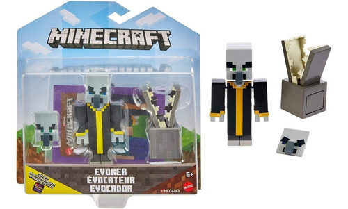 Minecraft Figura Y Accesorios Personaje Evoker