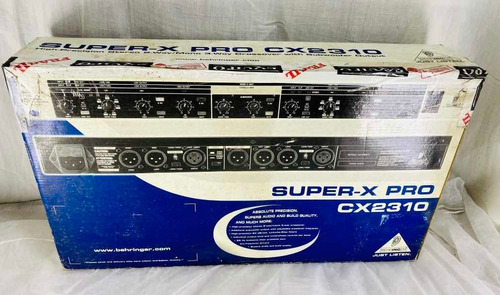 Crossover Behringer Super-x Pró Cx 2310 Original Lacrado