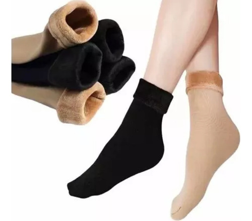 Pack De 4 Pares Calcetines Térmicos Polar Hombre Y Mujer