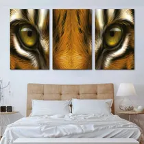 Comprar Cuadros Para Sala Y Recamara Modernos Tigre De Bengala Ojos