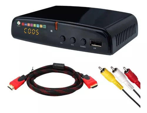 Decodificador hdmi decodificador de televisión por cable de alta  definición, transmisión de video digital, televisión, electrónica, cable  png