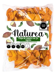 Chips De Camote Horneado Sabor Jalapeño 4 Pack 1 Kilo
