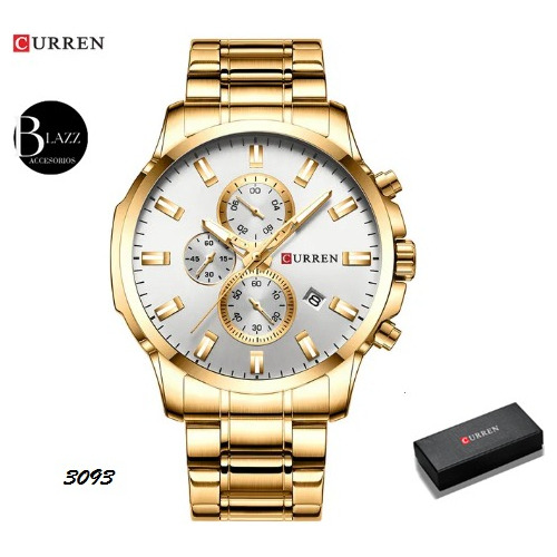 Reloj Curren 3093 Reloj De Acero Inoxidable