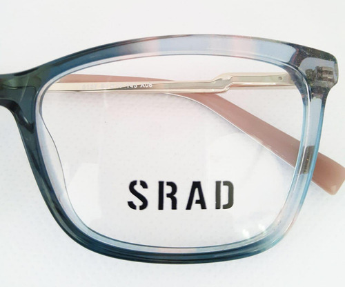 Óculos Sem Grau Feminino 2021 Marca Srad, Com Glitter Lindo