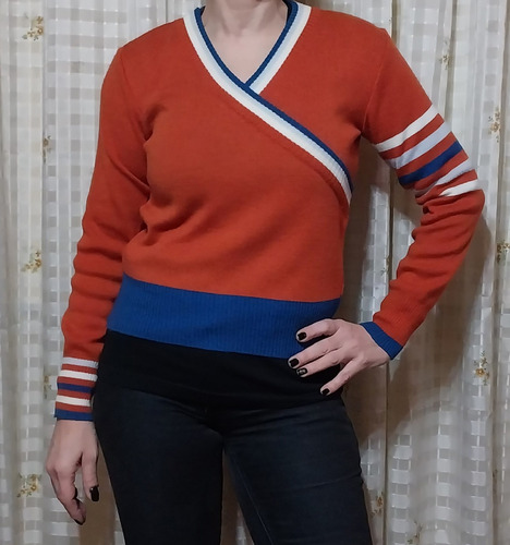 Sweater Lanilla Cruzado