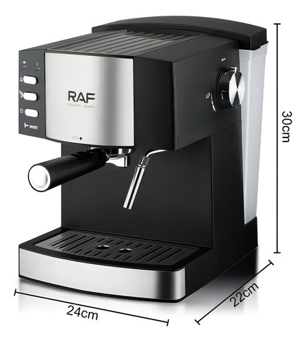 Cafetera Automática Raf Cafe Expreso 1.6l 850w Hlc Home