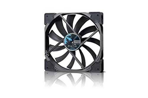 Diseño Fractal Venturi Hf14 Negro Caso Del Ventilador Fd-fan