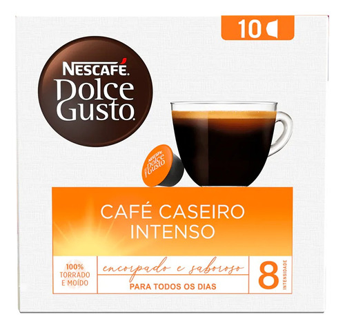 Cápsulas Dolce Gusto Café Casero Intenso X1 Caja 