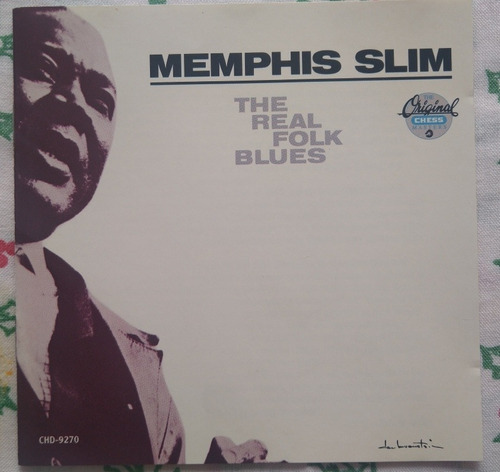 Memphis Slim - The Real Folk Blues Cd Usa 