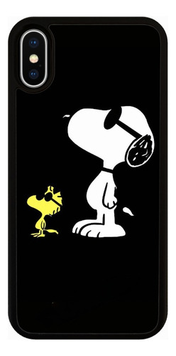 Funda Protector Para Iphone Snoopy Y Amigo Pájaro Iphone 16 Pro Max