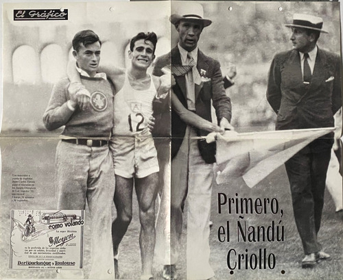 Poster  Atletismo Antiguo El Gráfico, Ez3