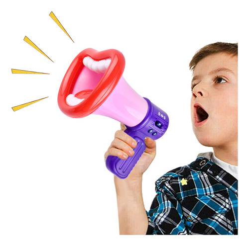 Altavoz Cambiador De Voz, Novedoso, Trompa, Juguete Para Hal