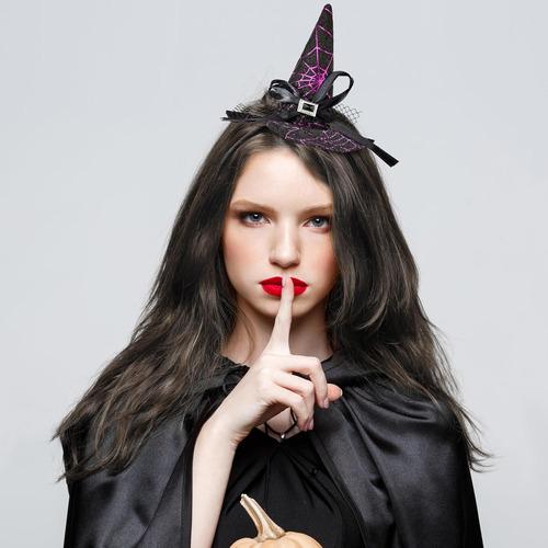 Spooktacular Creations Diadema Para Sombrero De Bruja De ...