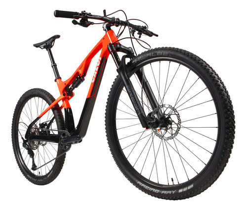 Bicicleta Caloi Elite Carbon Fs 2021 Full Cor Vermelho