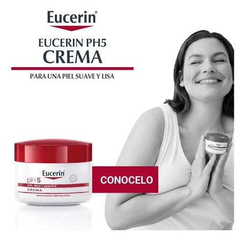 Eucerin Ph5 Crema Facial Y Corporal Piel Seca Sensible X 75m Sensible