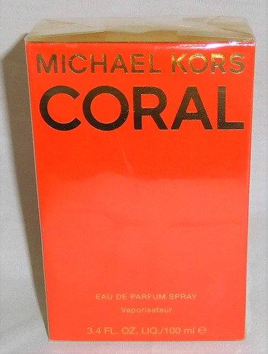 Michael Kors Perfume Feminino Coral 100ml Original Lacrado