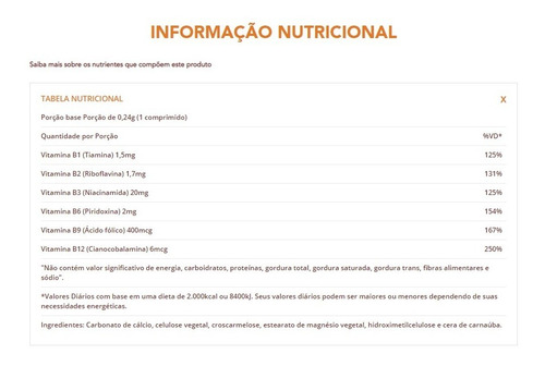 Imagem 3 de 4 de Sundown Naturals - Complexo B 100 Comprimidos Para Imunidade