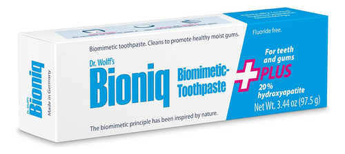 Bioniq Plus Biomimetic Toothpaste With 20 Percent Hydroxy...