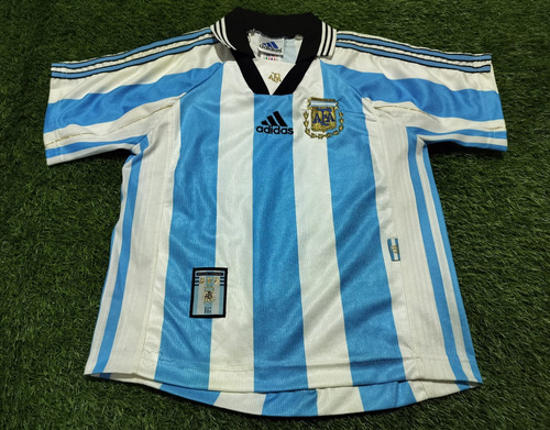 Camiseta Selección Argentina 1998 Niños (Usado)