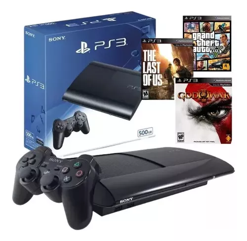 Playstation 4 + 3 Jogos + 2 Controle Original + Garantia