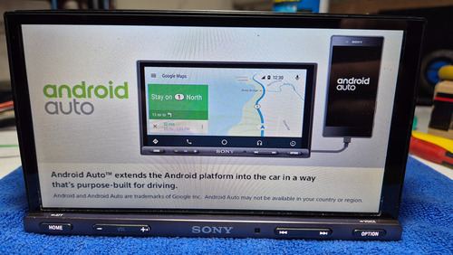 Autoestereopantalla Sony Xav-ax5000 Apple Play Android Auto Negro