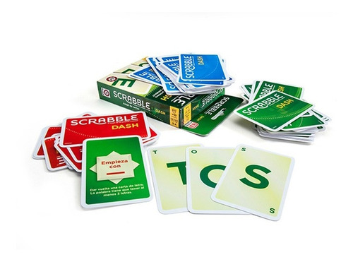 Juego Scrabble Dash Naipes Ruibal Mattel (+ 10 Años)