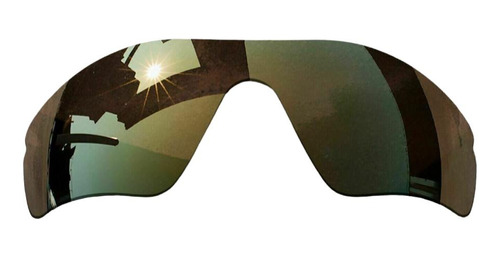 Lentes Repuesto Para Oakley  Radar Range Gold Mirror