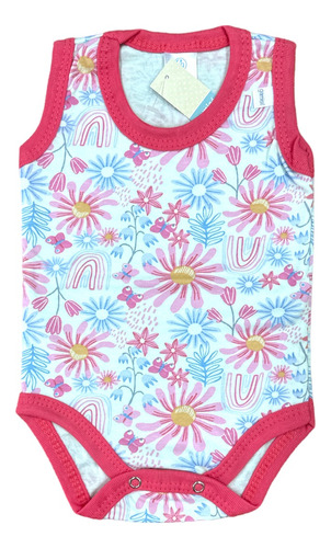 Body Bebe Musculosa Dibujitos Algodon Gamise