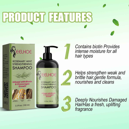 Máscara De Cabelo Com Shampoo Fortalecedor Mielle Organics S