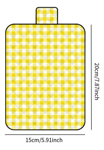 Manta De Picnic Manta Al Aire Libre 150x200cm Amarillo