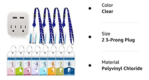 El Kit De Accesorios De Crucero De 13 Piezas Incluye 4 Cordo
