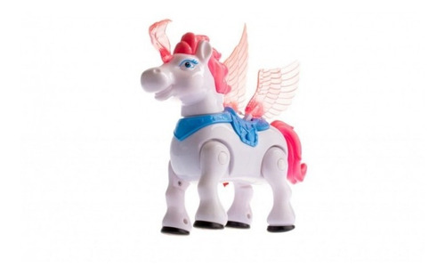 Unicornio Hermoso 20 Cm Alto Detalles De Calidad Pony A Pila