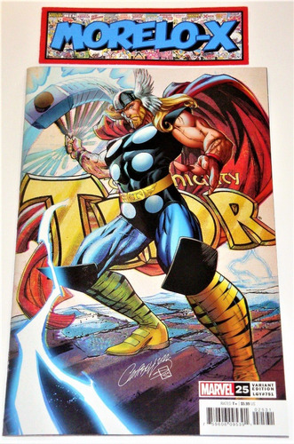 Thor #25 - Portada Edicion Variante Por J. Scott Campbell