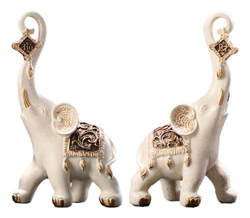 2x Estatuas De , Colección De Estatuillas De Resina,