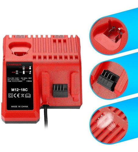 Lithium Ions Charger M12-18c For Milwaukee