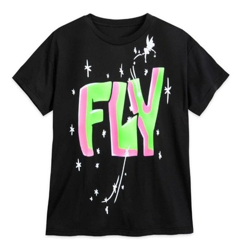 Remera  Fly Campanita Peter Pan Importada Disney Store