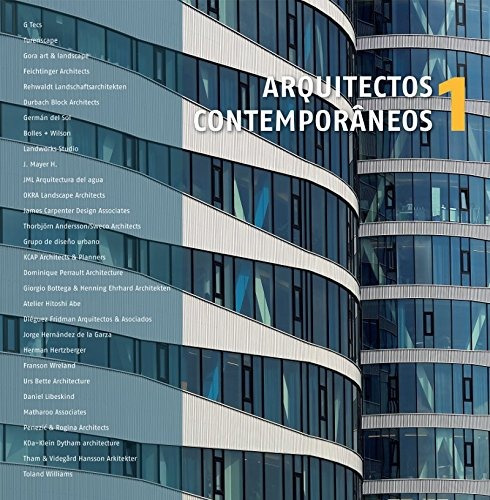 Arquitectos contemporâneos 1, de Vários autores. Editora Paisagem Distribuidora de Livros Ltda., capa dura em português, 2012