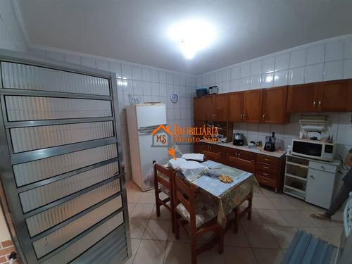 Sobrado Com 3 Dormitórios À Venda Por R$ 580.000,00 - Jardim Bom Clima - Guarulhos/sp - So0740