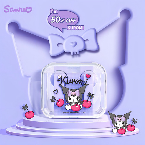 Miniso Sanrio Js-0098 Audífonos Inalámbricos Hi-fi Cute Color Pochacco
